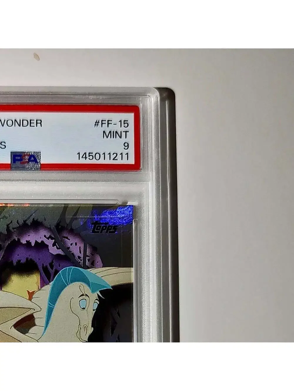 Pegasus 2025 Topps Disney #FF-15 Furry Friends Card Hercules PSA 9 Mint